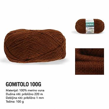 KMT Standardno tanko predivo, tamnosmeđe 3280548 - Tip proizvoda
