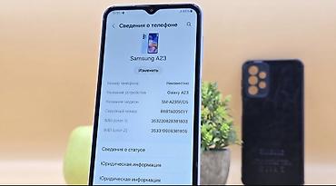 galaxy tab e: Samsung Galaxy A23, Б/у, 128 ГБ, цвет - Голубой, 2 SIM — 2