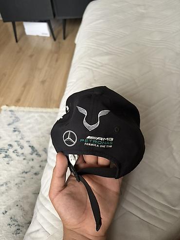 baş geyimi: Mercedes-AMG Petronas Formula One Team beysbol papağı - Rəng: qara - — 5