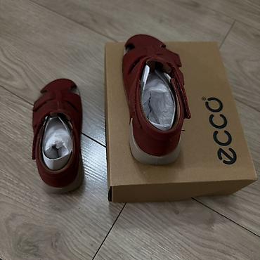 детская обувь ecco: Детские сандалии ECCO Cozmo Fisherman I, в красивом бордово-красном — 3