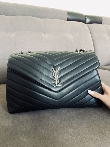 сумка через плечо маленькая: Продается женская сумка из эко-кожи Yves Saint Laurent 30 silver