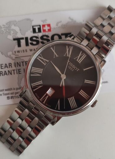 Üzüklər: Qol saatı, Tissot, rəng - Qara