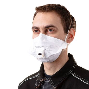 медицинские маски: Респиратор FFP2 3M 9162 Полумаска фильтрующая противоаэрозольная