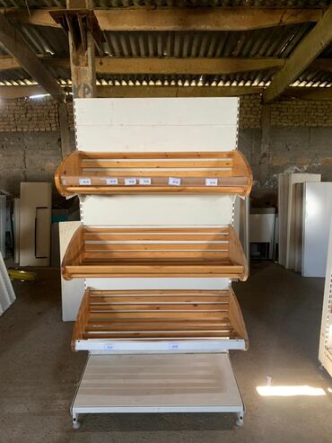 Стеллажи: Стеллаж Для продуктов, Лофт, 200 см * 125 см * 50 см, 
Б/у — 19