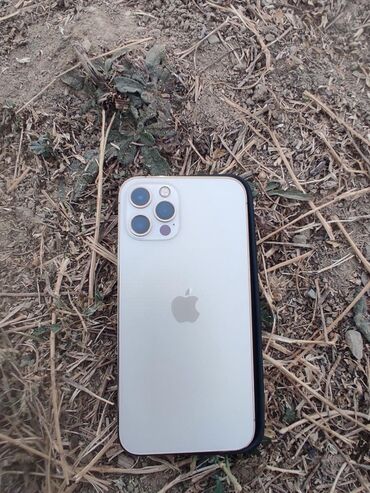 телефон бву: IPhone 12 Pro, Б/у, 128 ГБ, Серебристый, 100 %