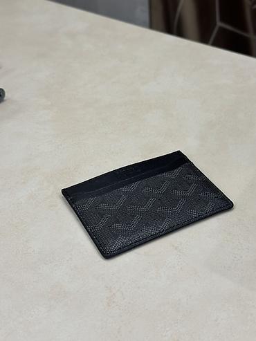 Картхолдеры: Карточница Goyard, компактная и тонкая. Характеристики: - Материал — 12