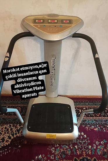 boks aparat: Vibration Plate (tam bədən vibrasiya trenajoru) - Model: Crazy Fit — 1