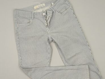 Women's Clothing: Material trousers for women, Diverse, size M (EU 38)