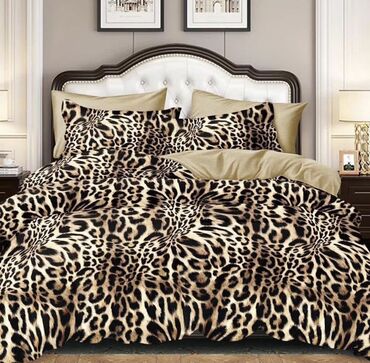 туркменский постельное белье: Продается шикарное постельное белье в очень красивой леопардовой