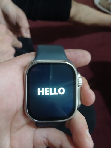 apple watch çakma: İşlənmiş, Smart saat, Sensor ekran, rəng - Gümüşü