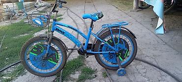 Балдар транспорту: Детский велосипед BMX-стиля, ярко‑синий. Особенности и комплектация — 3