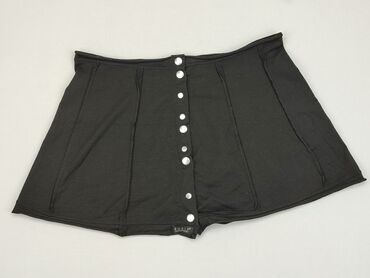 spódnice czarne ze skóry: Spódnica, XL, stan - Dobry