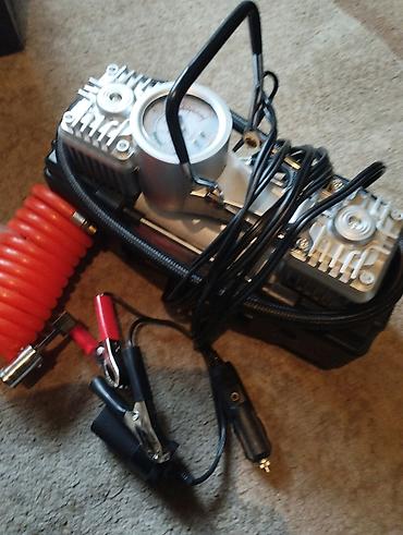 Триммеры, мотокосы: Компрессор автомобильный 12 В + бензиновый триммер (мотокоса)набор — 1