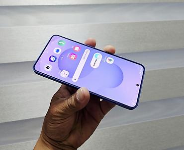 galaxy s25 edge: Samsung Galaxy S25, Б/у, 256 ГБ, цвет - Синий, 2 SIM — 1
