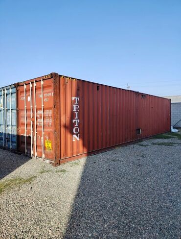 контейнеры для дома: Продаю контейнер 40тн морской утеплённый. самовывоз. район ауезова/