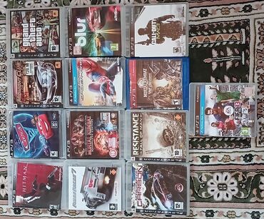 Playstation 3 diskləridir bütün disklər,işləyir xarab yoxdur zəng