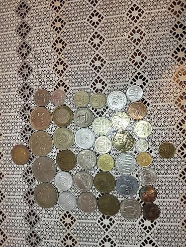 qədimi pullar alıram: Qarışıq ölkə və illərə aid xırda metal pullar kolleksiyası istəyən — 1
