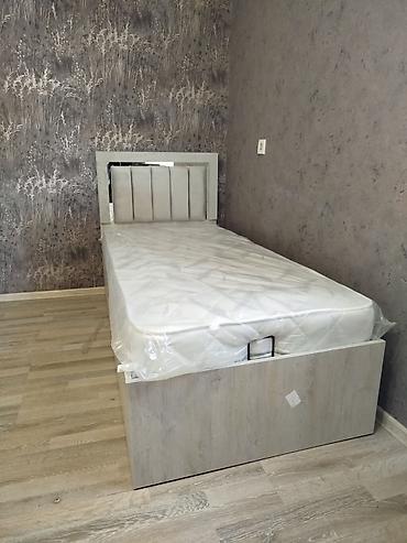 ortopedik matras: Yeni, Təknəfərlik çarpayı, Bazalı, Matras ilə, Siyirməsiz, Azərbaycan — 1