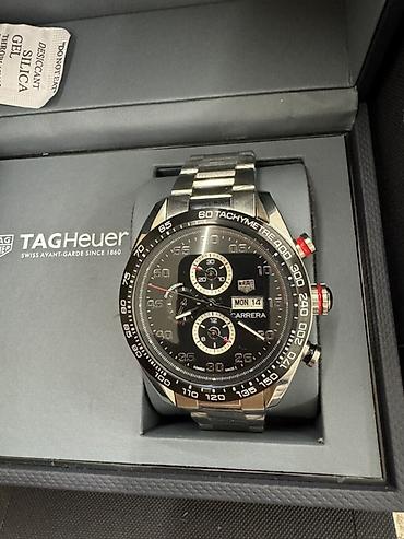 ушанки бишкек: Спорттук сааттар саат, TAG Heuer, Таймер жана секунда өлчөгүч, Суу өткөрбөөчү, Эркектердики, Жаңы — 2
