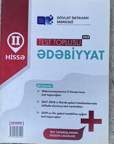 test toplusu riyaziyyat 1 hisse cavablari: Ədəbiyyat test toplusu 2ci hissə