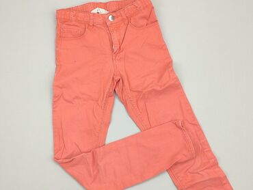 czarne jeansy z dziurami na kolanach: Джинси, H&M, 9 р., 128/134, стан - Задовільний