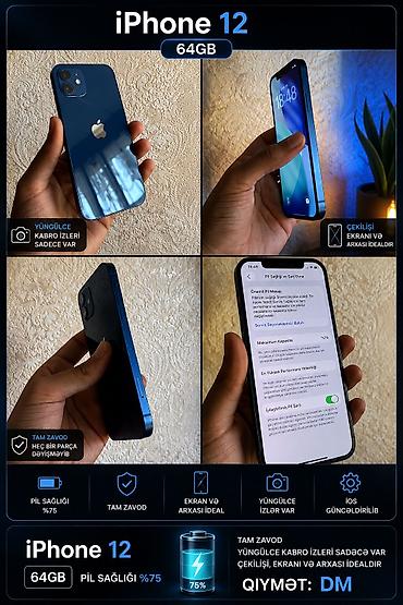 iphone tel: IPhone 12, 64 GB — 2