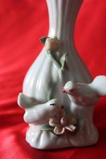 Kuća i bašta: STARA PORCELANSKA VAZA, UNIKAT | Stara porcelanska vaza sa motivom — 6