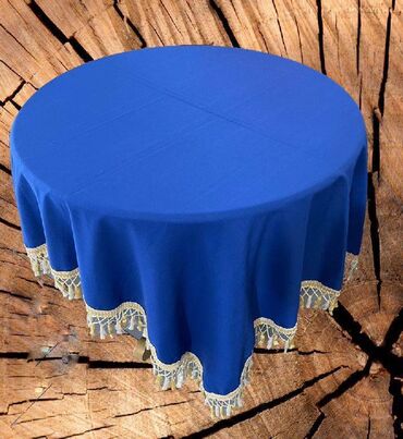 Текстиль: Скатерть для круглого стола, размер скатерти 150 см х 150 см
