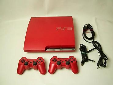 second hand electronics: REZERVISANA! PS3 Slim CECH-3004B (320GB) – limitirana crvena, SoftMod — 2