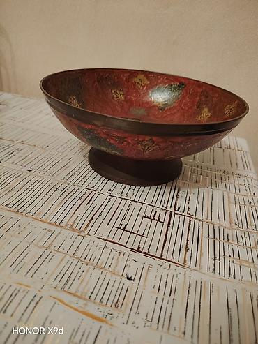 iran məhsulları: Məhsul: əl işi dekorativ qab Xüsusiyyətlər: - Material: metal gövdə — 4
