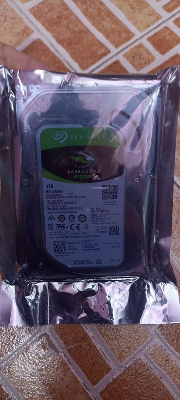 внешний жесткий диск ремонт: Маалымат алып жүрүүчү, Seagate, HDD, 1 ТБ, 3.5", ПК үчүн