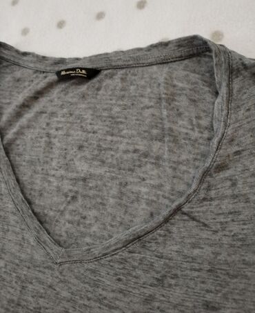 dizel majice: Massimo Dutti, S (EU 36), Flax, color - Grey