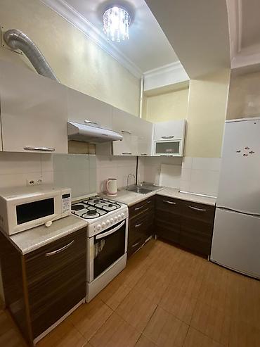 сздаю квартиру: 2 комнаты, Джал-29 Агентство недвижимости, Семейным, от 1 года, С мебелью полностью — 4