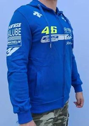 Duksevi: Yamaha MotoGP muška dukserica sa rajsferšlusom – plava - Sportski — 14
