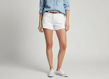 primark spodnie jeansowe: Primark, Szorty damskie, rozmiar S
