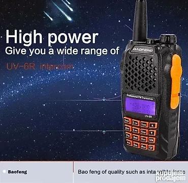 ranac vreca: Radio stanica baofeng uv 6 r dual band + handsfree. radio stanica — 1