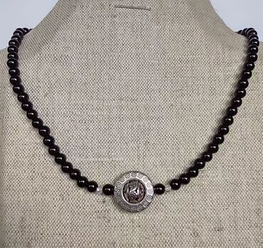 Ogrlice: Ogrlice od kristala mesečev kamen plavi malahit crni turmalin mesečev — 5