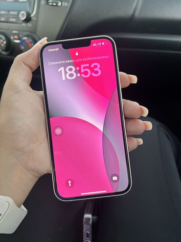 iphone 13 qiymət: IPhone 13, 128 GB, Çəhrayı, Face ID