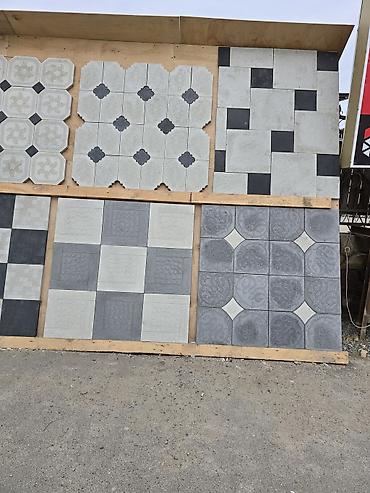 heyet qaplari: Her növ tametlərin sifarişi .Dekorativ səki və pilləkən üçün beton — 10