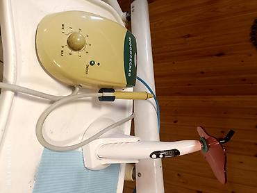 işlemiş mebeler: Stomatoloji kabinet üçün tam komplekt dental qurğu dəsti Tərkib: - — 4