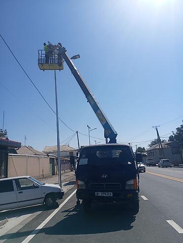 Услуги автокрана: Услуги автовышки/манипулятора - Рабочая высота подъемной корзины: до — 2