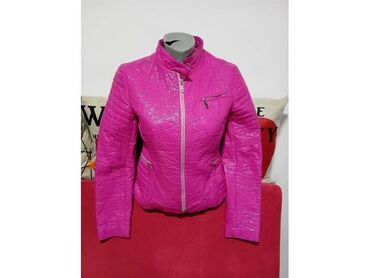 kozna jaknica svetlo roza boje: Rosso Di sera original jaknica