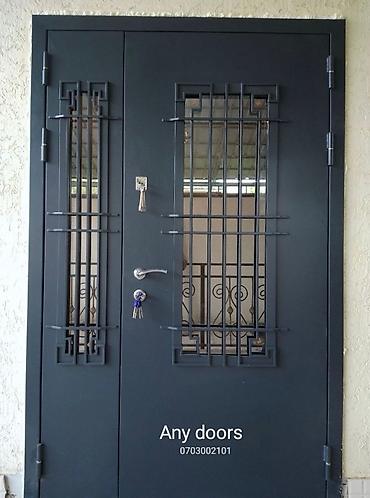 Двери для домов и квартир: Двери для домов и квартир, Металлическая, Другое количество створок, Кыргызстанская, Левосторонняя — 18