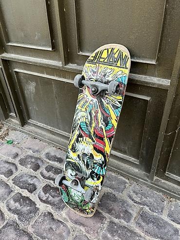 İdman və istirahət: Skateboard – tam komplekt - Lövhə: Tam ölçülü, iki tərəfli konkav — 2