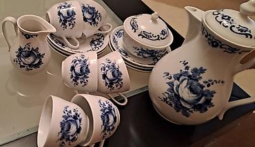 qehve: Qəhvə dəsti, rəng - Ağ, Farfor, Geisha, 6 nəfərlik — 4