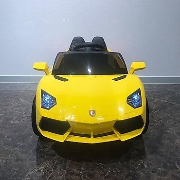 lambo: 5 yaşa qədər uşaqlar üçün dəri oturacaqlı Lambarchini ❤ 2 motor, 90 — 3