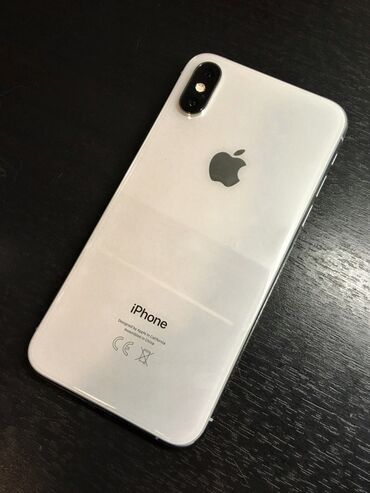 Apple iPhone: IPhone X, 256 GB, Ağ, Simsiz şarj, Face ID