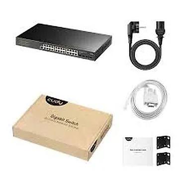 tp link modem satilir: CUDY GS2024S2 – 24 Port L2 İdarə Olunan Gigabit Switch, 4× SFP — 3