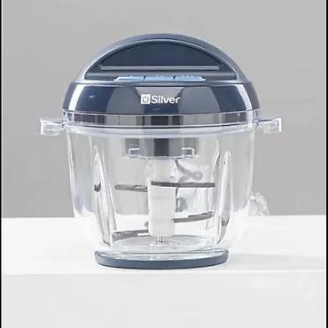 silver mikrodalga: Silver SL-7311 Universal Doğrayıcı – 400W Şüşə Korpus Silver SL-7311 — 1