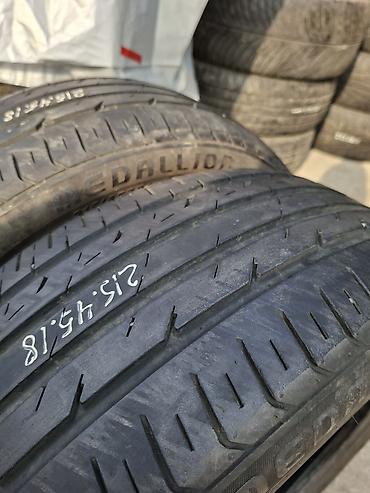 tur: Шины 215 / 45 / R 18, Лето, Б/у, Пара, Легковые, Китай — 3